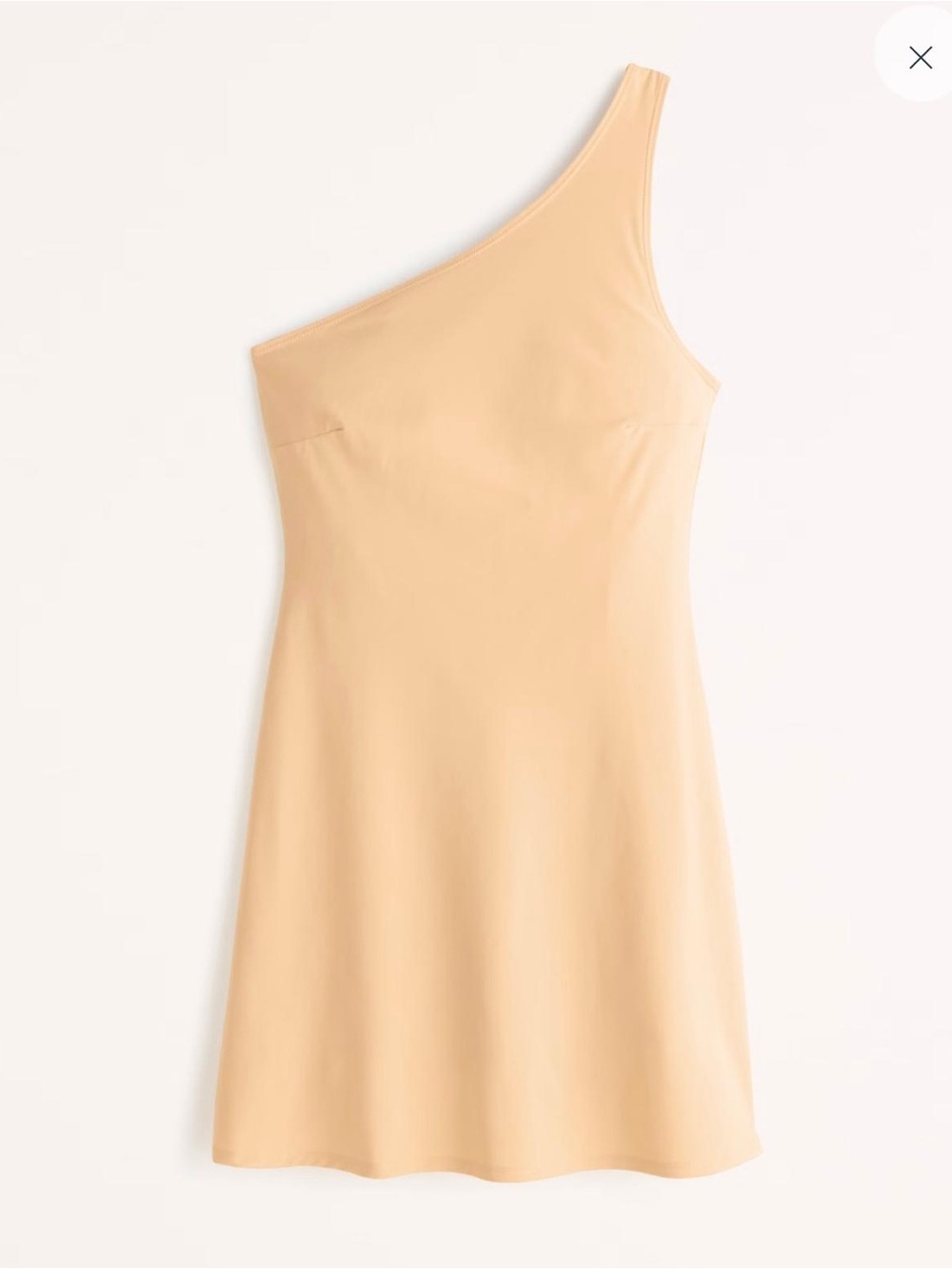 Abercrombie & Fitch One-Shoulder Traveler Mini Dress